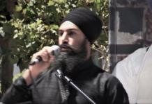 Former BC Premier/Federal Minister Ujjal Dosanjh Says Jagmeet Singh’s Attendance At Khalistani Rally Shows He “Can’t Distinguish Between Whether Or Not The Use Of Violence Is Appropriate In Political Matters”