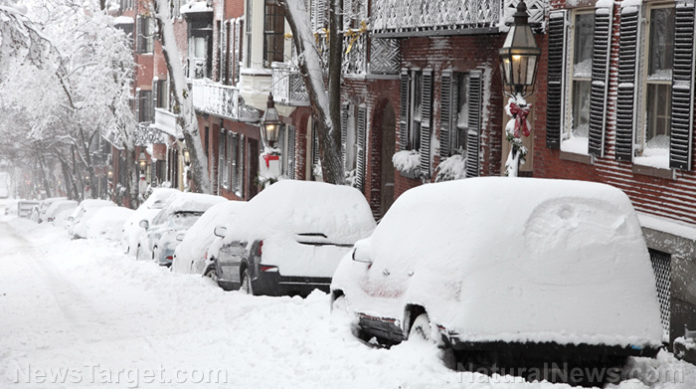 Blizzard-Snow-Cover-Cars-Winter