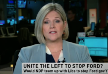 WATCH: Horwath Leaves Open The Possibility Of Nightmare NDP-Liberal Coalition
