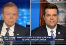 Rep. Matt Gaetz DROPS BOMB on Paul Ryan: Today Was the First Time I Heard Lawmakers Call for Removing Speaker Ryan (VIDEO)