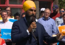 NUTSO: Jagmeet Singh (Polling Under 20%) Thinks Doug Ford Is “Fringe”