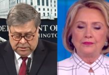 Bill Barr Indicts 8 People For Illegally Funneling Millions In Foreign Money To Hillary’s Campaign in 2016