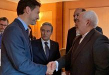 Canadian PM Justin Trudeau under fire for warm greeting of Iran’s Mohammad Javad Zarif