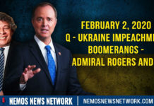 Q – Ukraine Impeachment Boomerangs – Admiral Rogers and Q?