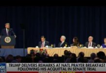 Wow! Trump Blasts Wicked Nancy Pelosi at Prayer Breakfast