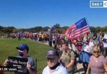 Hey Chris Wallace: Police Arrest Violent BLM Thugs After They Crash Brandon Straka’s MASSIVE Walk Away Rally in Washington DC (VIDEO)