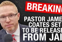 BREAKING: Pastor James Coates to be RELEASED