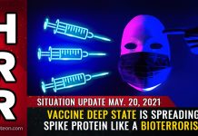 The VACCINE DEEP STATE is spreading spike protein particles in acts of terrorism to perpetuate the plandemic