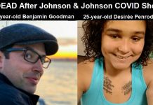 Benjamin Goodman, 32 Dies Of Cardiac Arrest From The Johnson And Johnson Vaccine…