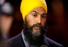 Oh Really!!! NDP Leader Jagmeet Singh Brands Canada “Place Of Racism, Violence, Genocide” by Brad Saltzberg