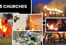 45 churches engulfed or attacked in ongoing anti-Christian terror campaign, by Keean Bexte
