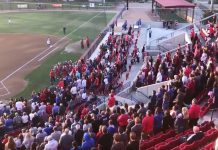 This Is America: Crowd Sings After National Anthem Wasn’t Played