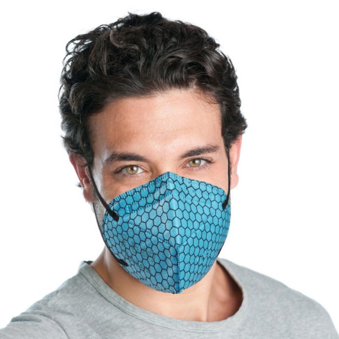 Graphene Face Mask Model colours template