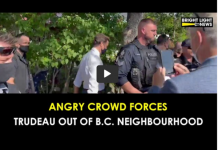 Trudeau Chased Out of Surrey by Angry Crowd
