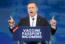 One of Jason Kenney’s MLAs has apologized for the incoming VaxPort plot, by Keean Bexte