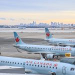 Toronto,,Canada,-,January,8,,2018:,Air,Canada,Embraer,190