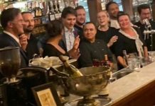 Yesterday in the Netherlands – Trudeau Maskless at G20 Meeting