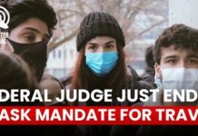 BREAKING: Federal U.S. Judge ends mask mandate for travel