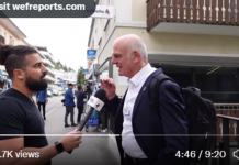 Avi Yemini of Rebel News interview with Dr. David Nabarro in Davos