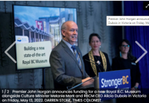 Province to invest 1 Billion Dollars in new Royal B.C. Museum when Gas, Food, everything is going up, but the NDP could careless about US