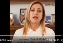 They’re afraid. They’re all afraid – Italy Elects ‘Common Sense’ Prime Minister