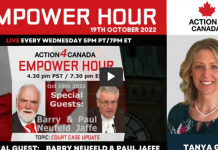 Empower Hour: Court Case Update With Barry Neufeld, Paul Jaffe & Live Q&A – Action4Canada