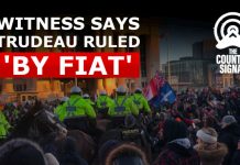 Witness Says Trudeau Ruled ‘By Fiat’ by Keean Bexte
