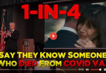 1 in 4 Say They Know Someone Who Died From The Covid Jab