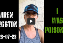 Karen Kingston Claims She Has Been Poisoned!