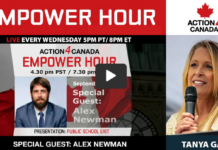 Alex Newman Of Liberty Sentinell & Tanya Gaw Public School Exit