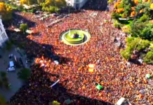 MASSIVE Protests in Spain Against Illegitimate Socialist PM Sanchez – Hundreds of Thousands Reject His Illegal and Unpopular Amnesty to Catalan Separatists