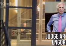 James O’Keefe: Judge Arthur Engoron Tells James O’Keefe on hidden camera inside his Gym he gets “lots of hate mail” but he’s “strong”