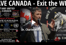 Save Canada – Exit the WHO – Dr. Charles Hoffe