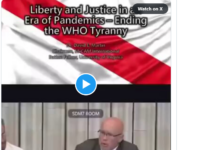 Dr. David E. Martin Calls For Total Destruction Of The World Health Organization (WHO) For Crimes Against Humanity & Bio-Terrorism