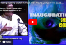 Geoengineering Watch Global Alert News, January 18, 2025, # 493 ( Dane Wigington )