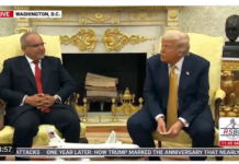 WATCH: Pres. Trump Holds Bilateral Meeting with Bahrain Crown Prince, the Prime Minister – 7/16/25