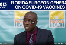 “Pfizer is Definitely Worse” – Florida’s Surgeon General Dr. Joseph Ladapo – “They Should Not Be Used in any Human Beings.”