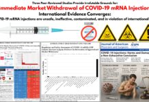 BREAKING: Three Peer-Reviewed Studies Provide Irrefutable Grounds for Immediate Market Withdrawal of COVID-19 mRNA Injections