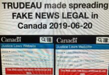 The Criminal Code of Canada was Amended in 2019 To Remove The Crime of Lying by News Agencies
