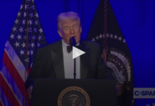 President Trump Speaks at American Cornerstone Institute Founder’s Dinner