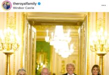 King Charles Gives a Toast to Pres. Trump at the State Banquet in Windsor Castle – 9/17/25