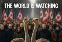 Maxime Bernier Speaks with PPC Candidate Chris Enns Who is on site at Universal Ostrich Farm in Edgewood, BC