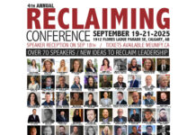 We Unify 2025 Reclaiming Conference Calgary – Sept 19 – 21