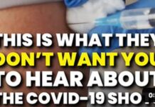 These are the things they DON’T want you to know about the C0VID shots!