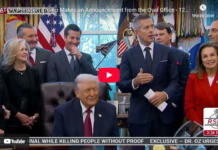 President Trump Makes an Announcement from the Oval Office – 12/3/25