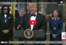 WATCH: President Trump Presents Medallions to this year’s Kennedy Center Honors Recipients at the White House