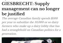 Supply Management Can No Longer Be Justified