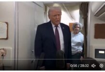 President Donald J. Trump Takes Questions from Reporters on Air Force One