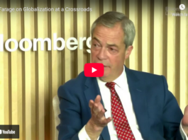 UK’s Farage on Globalization at a Crossroads
