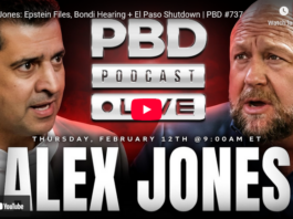 PBD Podcast – Alex Jones: Epstein Files, Bondi Hearing + El Paso Shutdown